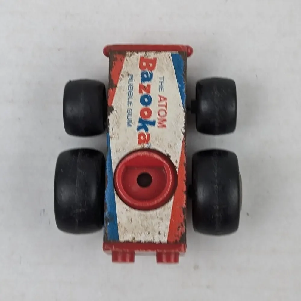 Vintage 1970s Buddy L Topps Bazooka The Atom Race Car Missing Driver